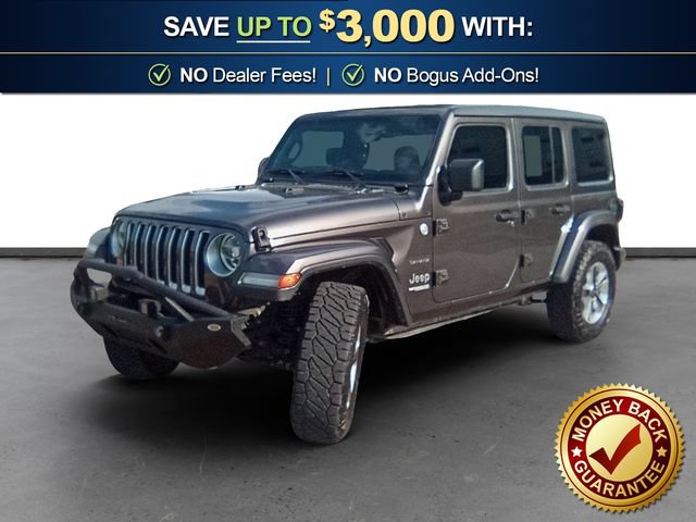 Used 2018 Jeep Wrangler Unlimited Sahara AWD/4WD image 1