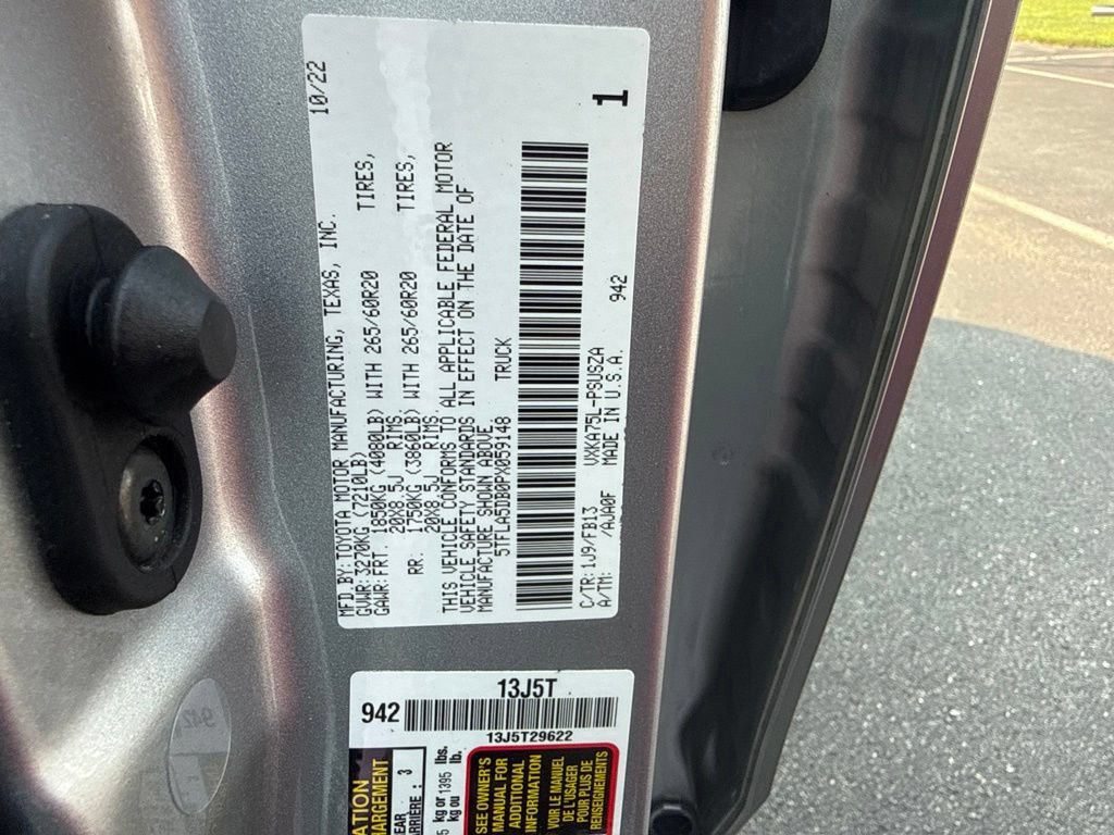 Used 2023 Toyota Tundra SR5 AWD/4WD image 11