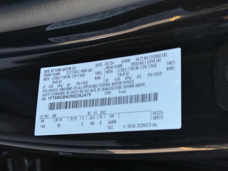 Certified 2024 Ford F250 Lariat w/ Lariat Ultimate Package AWD/4WD image 34