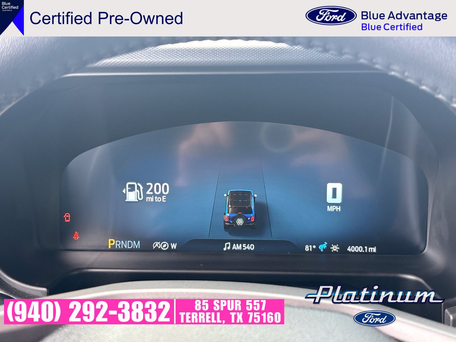 Certified 2026 Ford Bronco Big Bend AWD/4WD image 20