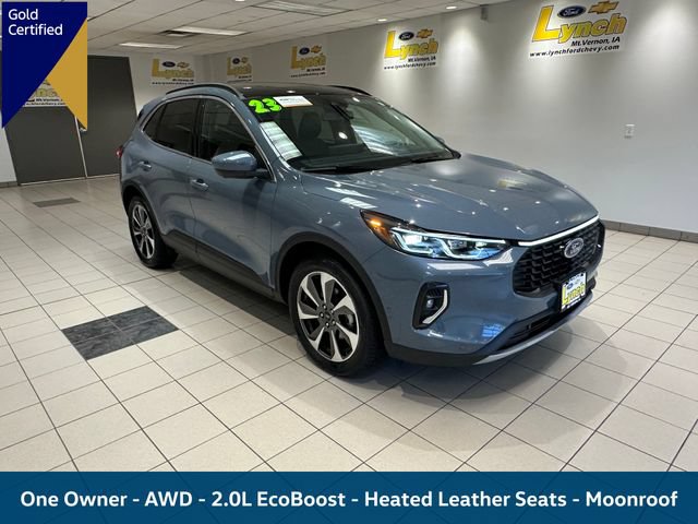 Certified 2023 Ford Escape Platinum w/ Premium Technology Package AWD/4WD 360° Tour
