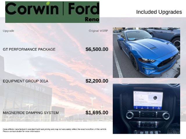 Certified 2021 Ford Mustang GT w/ GT Performance Package RWD image 3