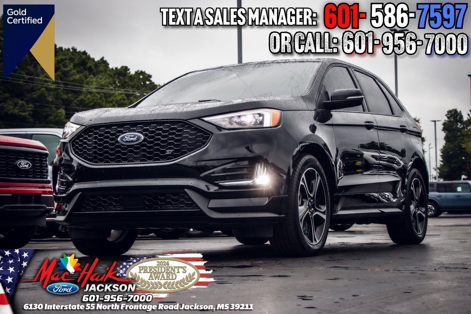 Certified 2022 Ford Edge ST