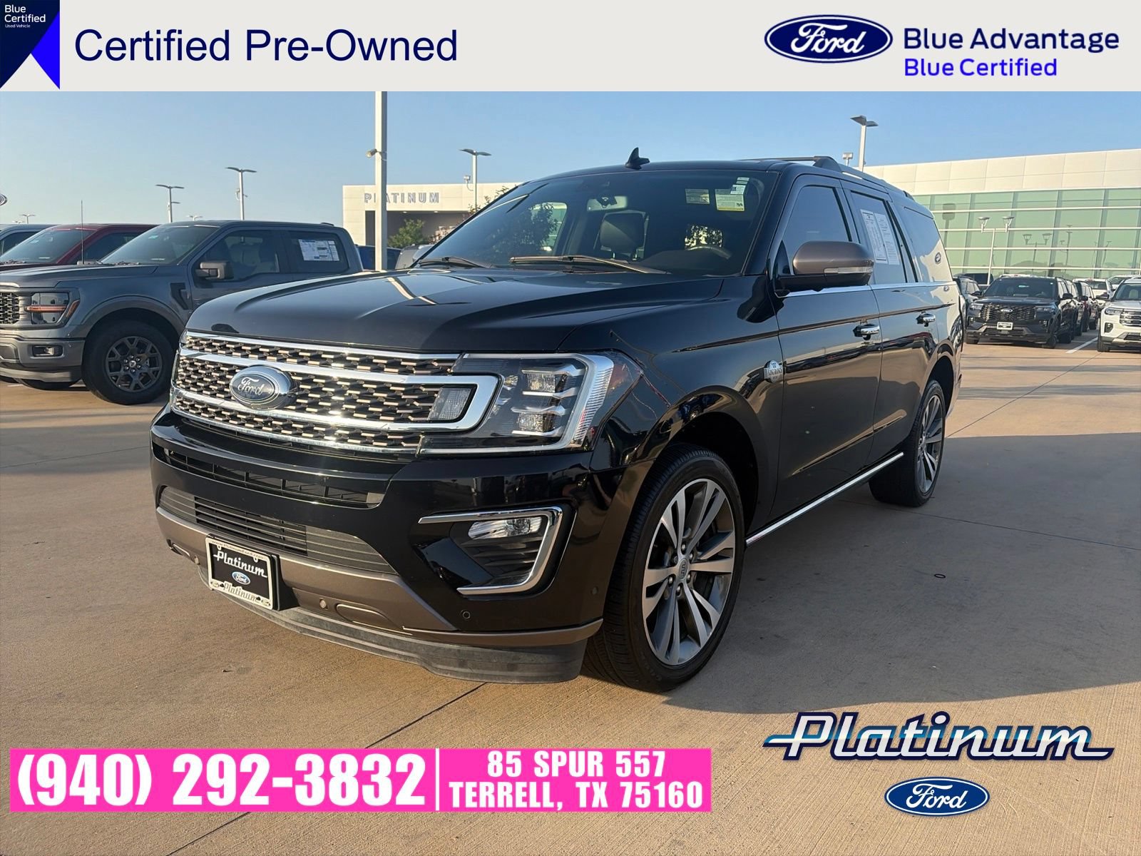 Certified 2021 Ford Expedition King Ranch w/ Cargo Package