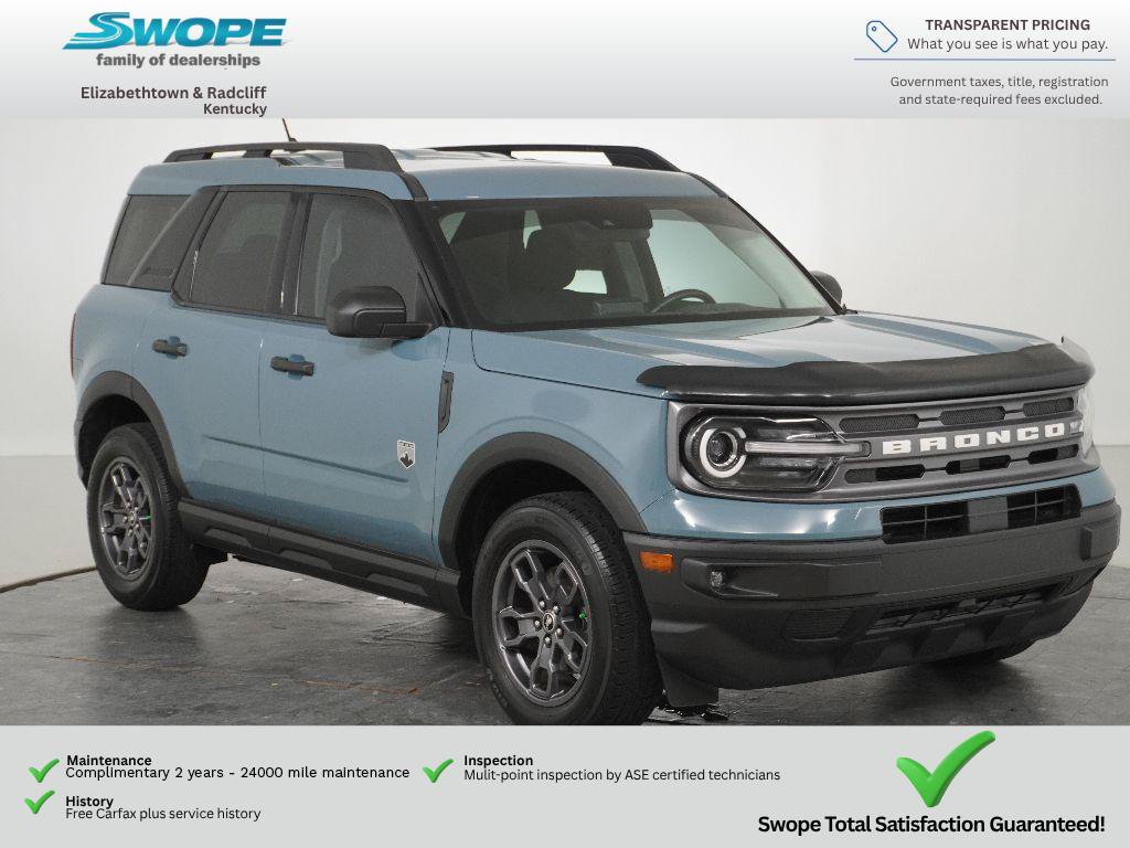 Certified 2022 Ford Bronco Sport Big Bend w/ Convenience Package