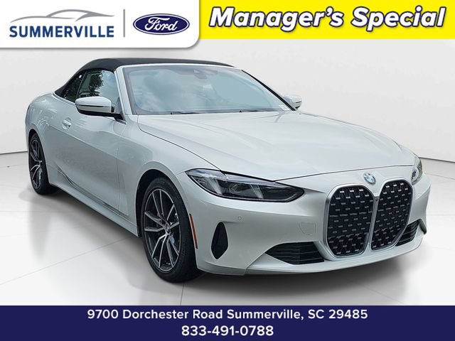 Used 2025 BMW 430i Convertible w/ Premium Package RWD image 1
