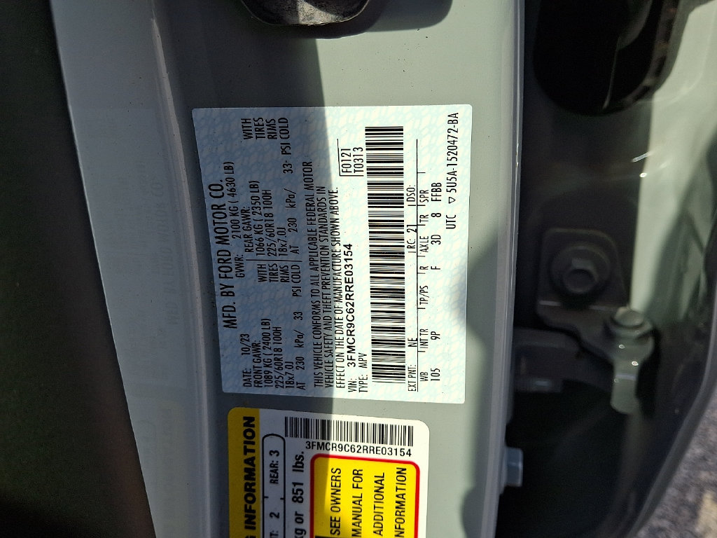 Certified 2024 Ford Bronco Sport Outer Banks w/ Tech Package AWD/4WD image 26