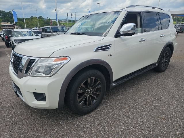 Used 2017 Nissan Armada Platinum w/ Captain Seat Package RWD image 3