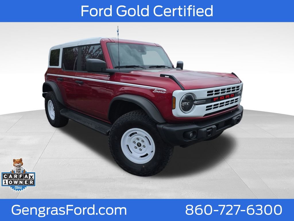 Certified 2025 Ford Bronco Heritage Edition