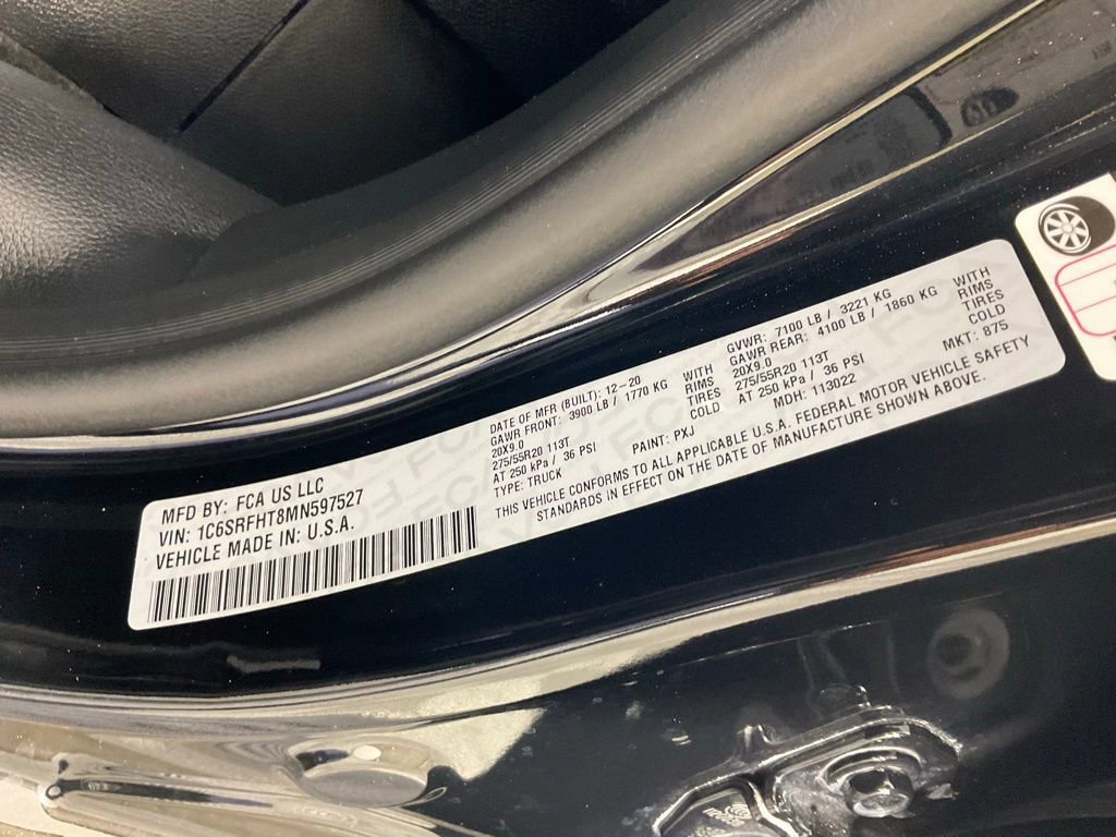 Used 2021 RAM 1500 Limited w/ Body Color Bumper Group image 26