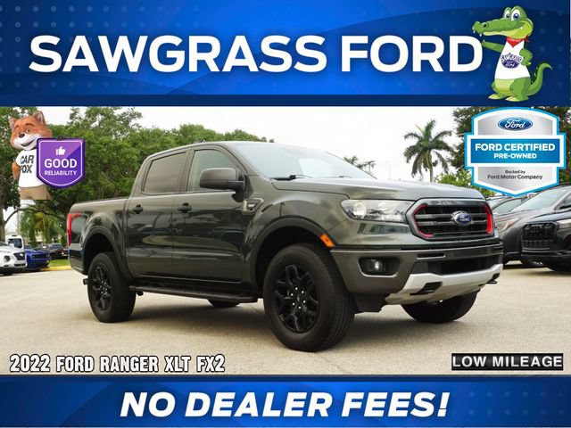 Certified 2022 Ford Ranger XLT w/ Equipment Group 301A Mid RWD image 1