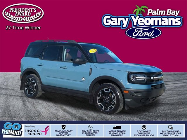 Certified 2021 Ford Bronco Sport Outer Banks