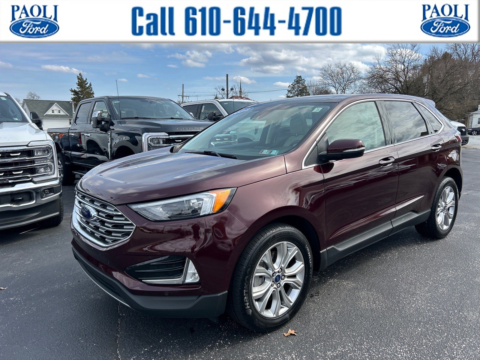 Certified 2022 Ford Edge Titanium