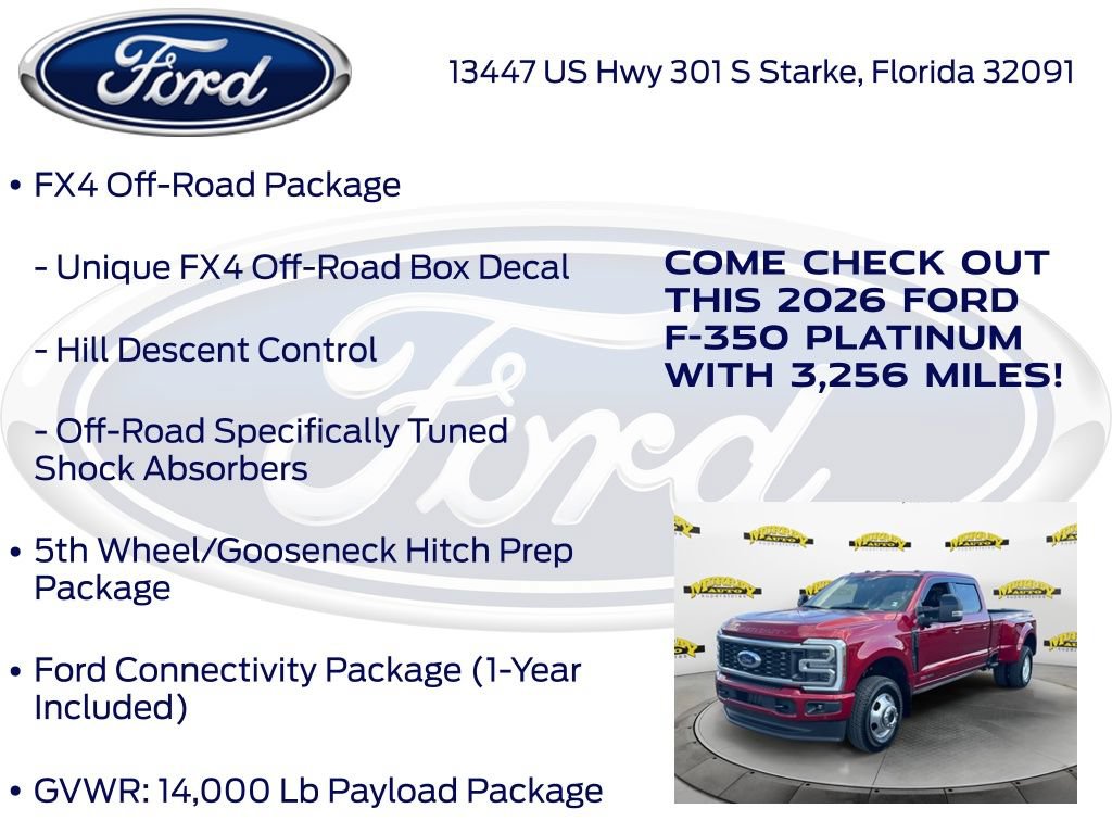 Certified 2026 Ford F350 Platinum AWD/4WD image 22