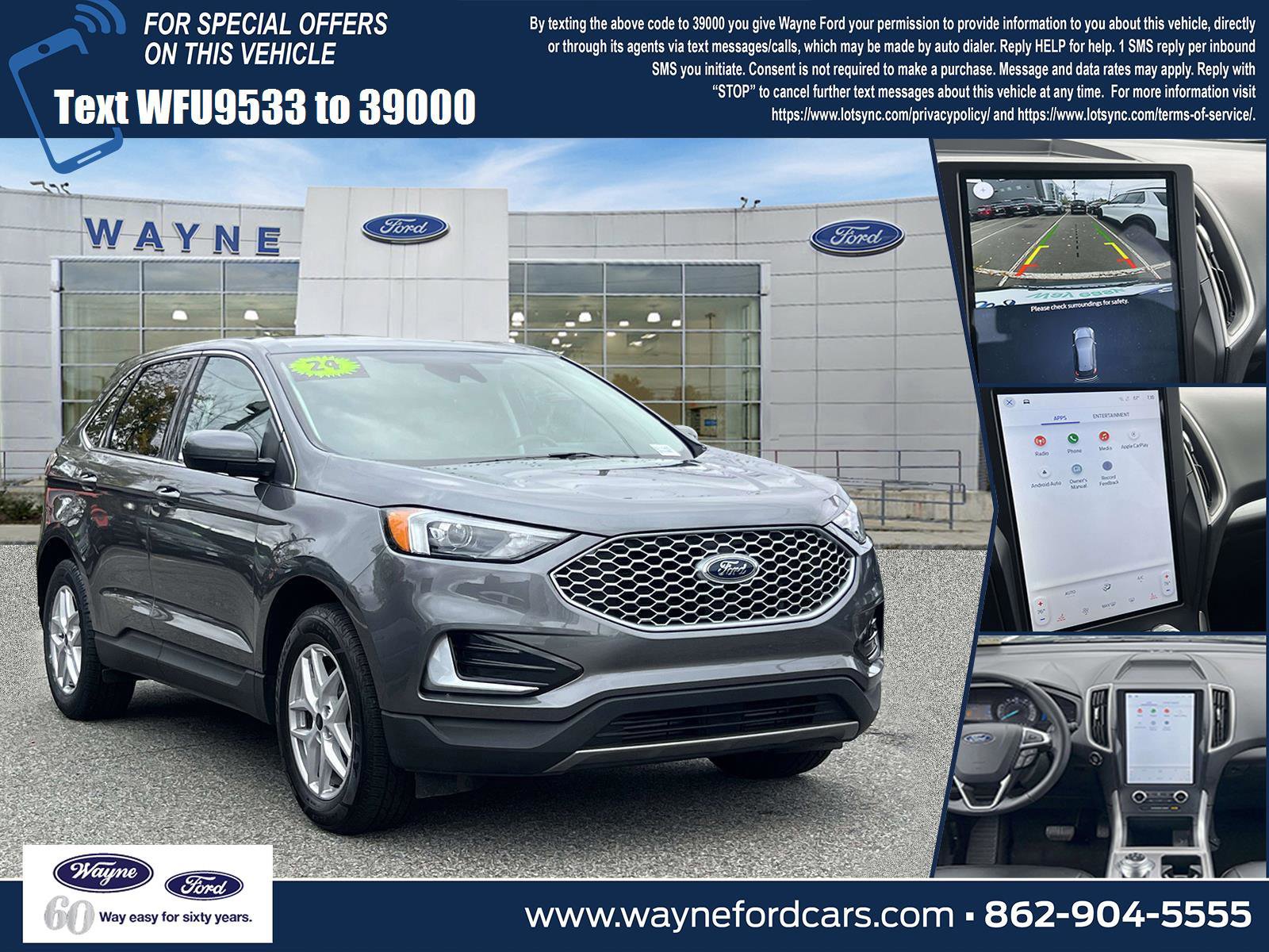 Certified 2024 Ford Edge SEL image 6