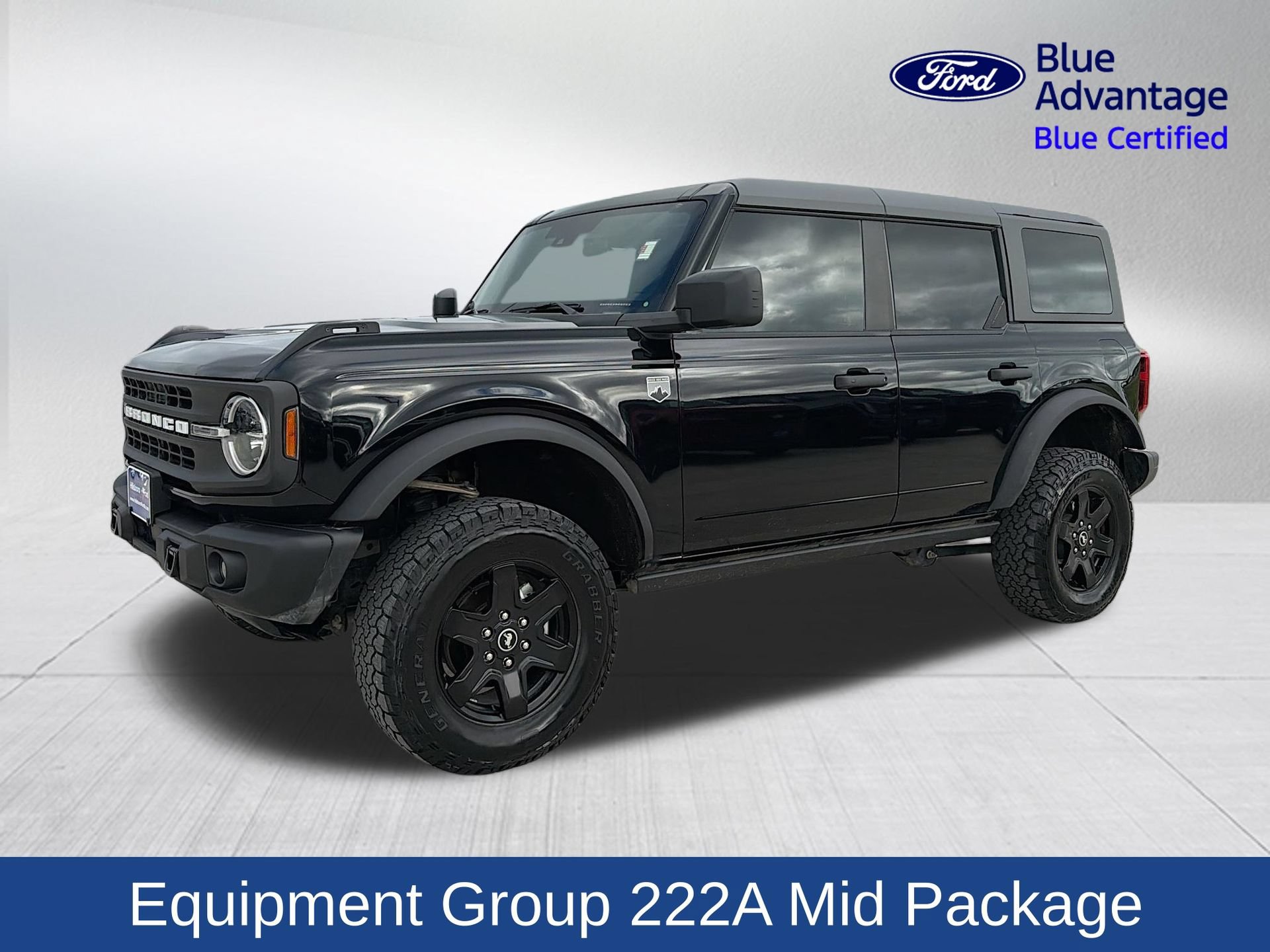 Certified 2025 Ford Bronco Big Bend w/ Black Diamond Package