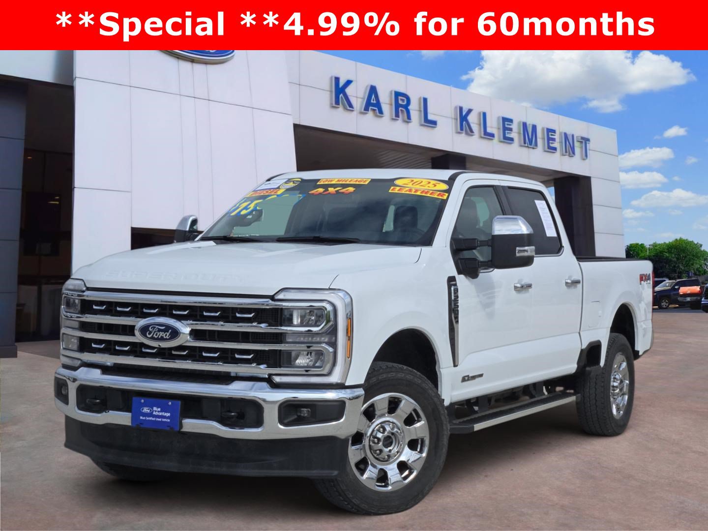 Certified 2025 Ford F250 Lariat w/ Chrome Package