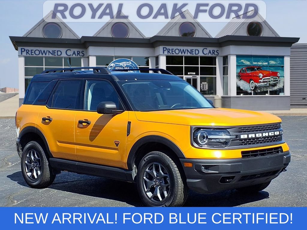 Certified 2021 Ford Bronco Sport Badlands AWD/4WD image 1