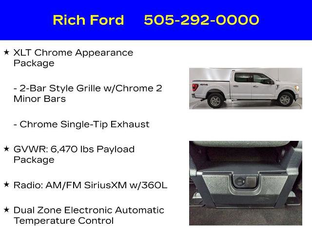 Certified 2022 Ford F150 XLT w/ Equipment Group 301A Mid AWD/4WD image 24
