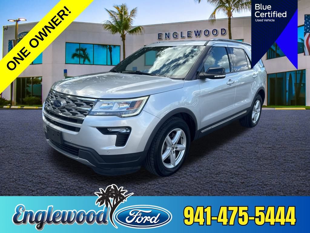 Certified 2018 Ford Explorer XLT w/ Equipment Group 202A