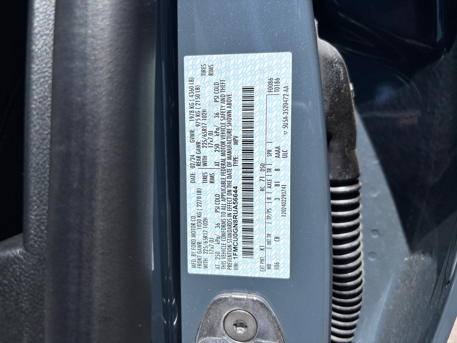 Certified 2024 Ford Escape Active image 22