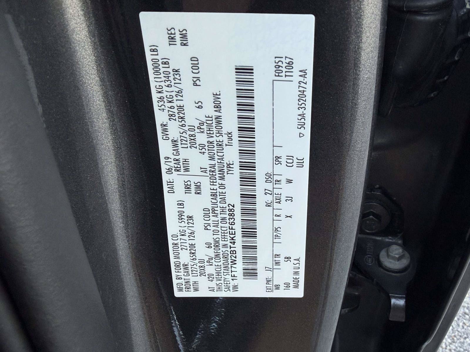 Certified 2019 Ford F250 Lariat w/ Lariat Ultimate Package AWD/4WD image 33