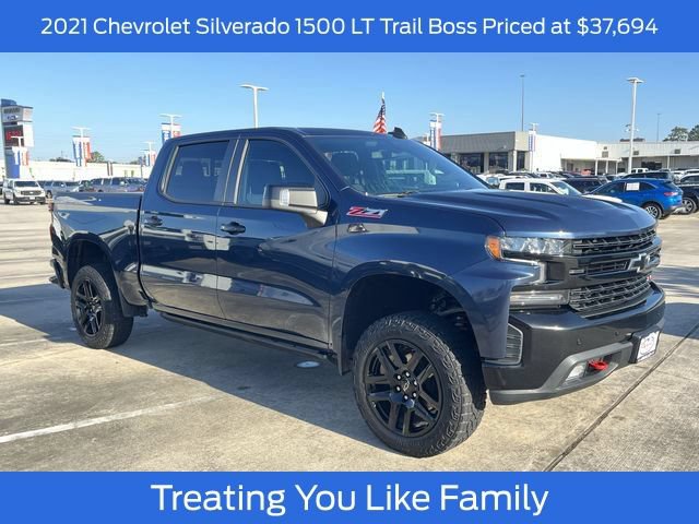 Used 2021 Chevrolet Silverado 1500 LT Trail Boss w/ Convenience Package II