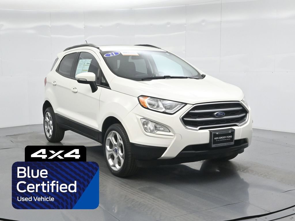 Certified 2021 Ford EcoSport SE w/ SE Convenience Package