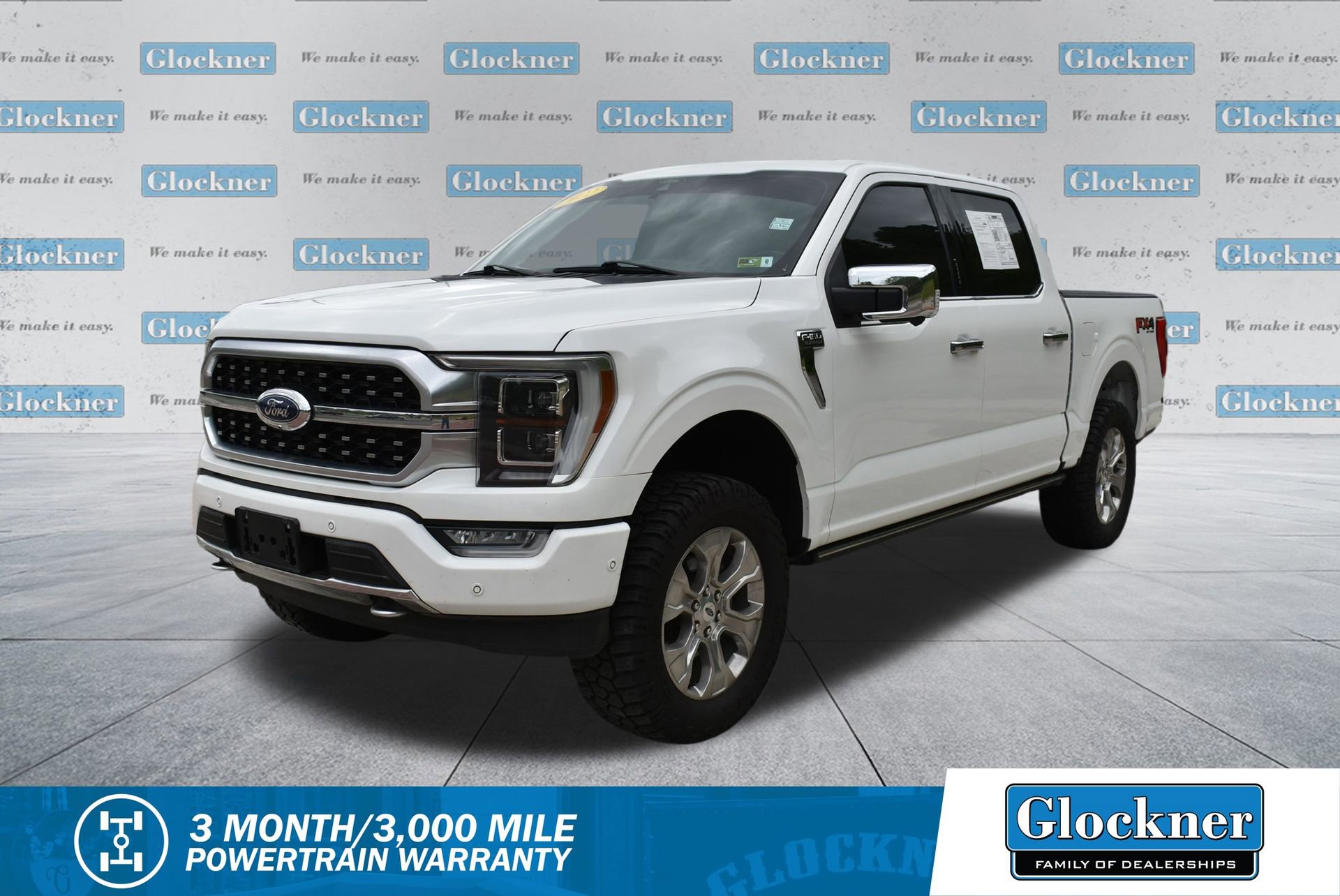 Certified 2022 Ford F150 Platinum w/ Equipment Group 701A High AWD/4WD image 1