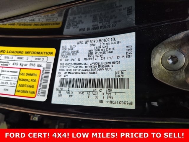 Certified 2025 Ford Bronco Sport Big Bend AWD/4WD image 29