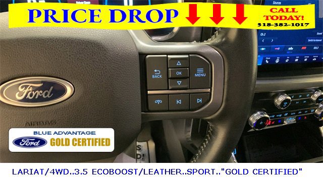 Certified 2023 Ford F150 Lariat w/ Equipment Group 502A High image 40