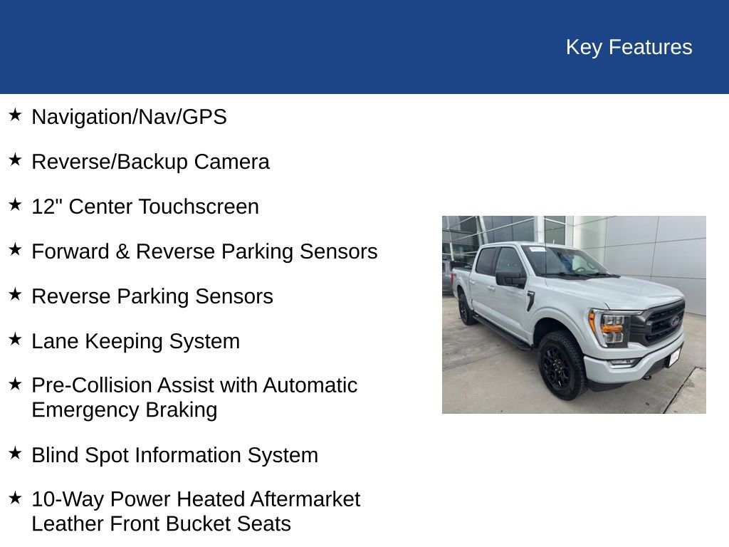 Certified 2023 Ford F150 XLT w/ Equipment Group 302A High image 38