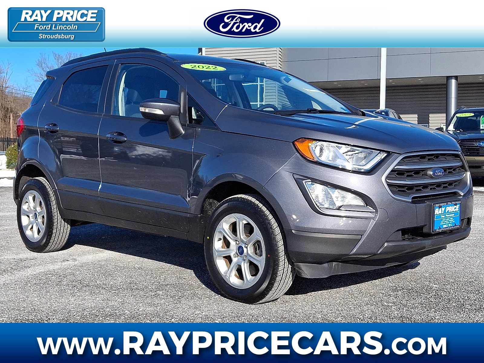 Certified 2022 Ford EcoSport SE w/ SE Convenience Package