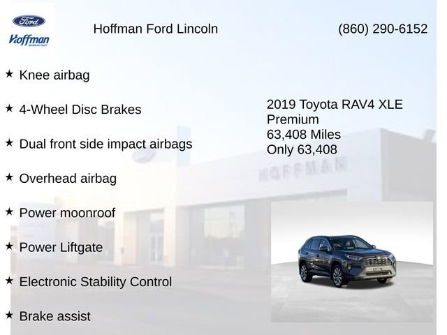 Used 2019 Toyota RAV4 XLE Premium w/ All Weather Liner Package AWD/4WD image 25