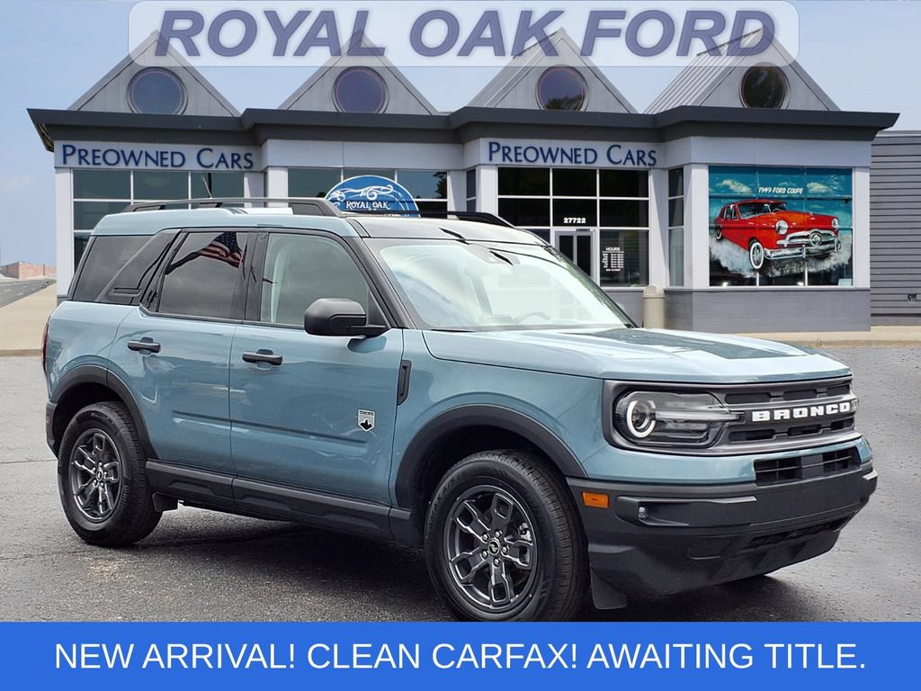 Certified 2023 Ford Bronco Sport Big Bend w/ Convenience Package AWD/4WD image 1