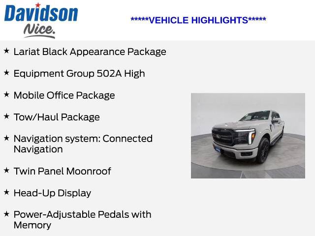 Certified 2026 Ford F150 Lariat w/ Equipment Group 502A High AWD/4WD image 5