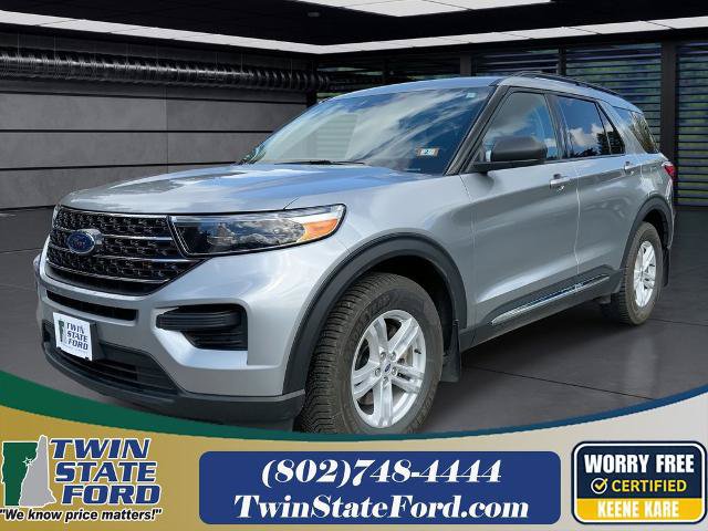 Certified 2022 Ford Explorer XLT w/ Class IV Trailer Tow Package AWD/4WD image 1