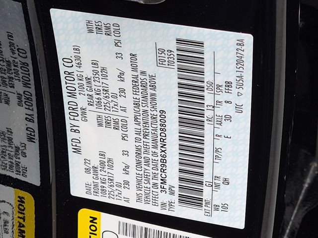 Certified 2022 Ford Bronco Sport Big Bend w/ Convenience Package AWD/4WD image 22