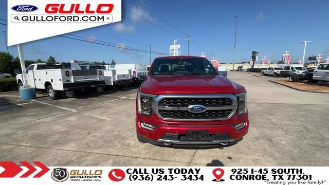 Certified 2023 Ford F150 Platinum w/ Equipment Group 701A High AWD/4WD image 3