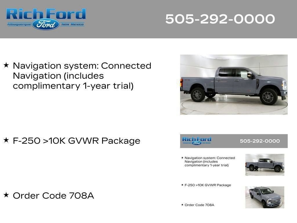 Certified 2024 Ford F250 Limited AWD/4WD image 29