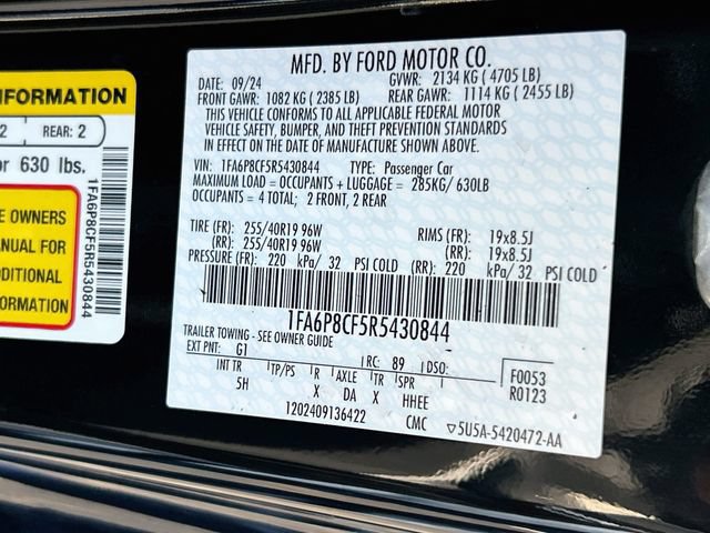 Certified 2024 Ford Mustang GT Premium RWD image 39