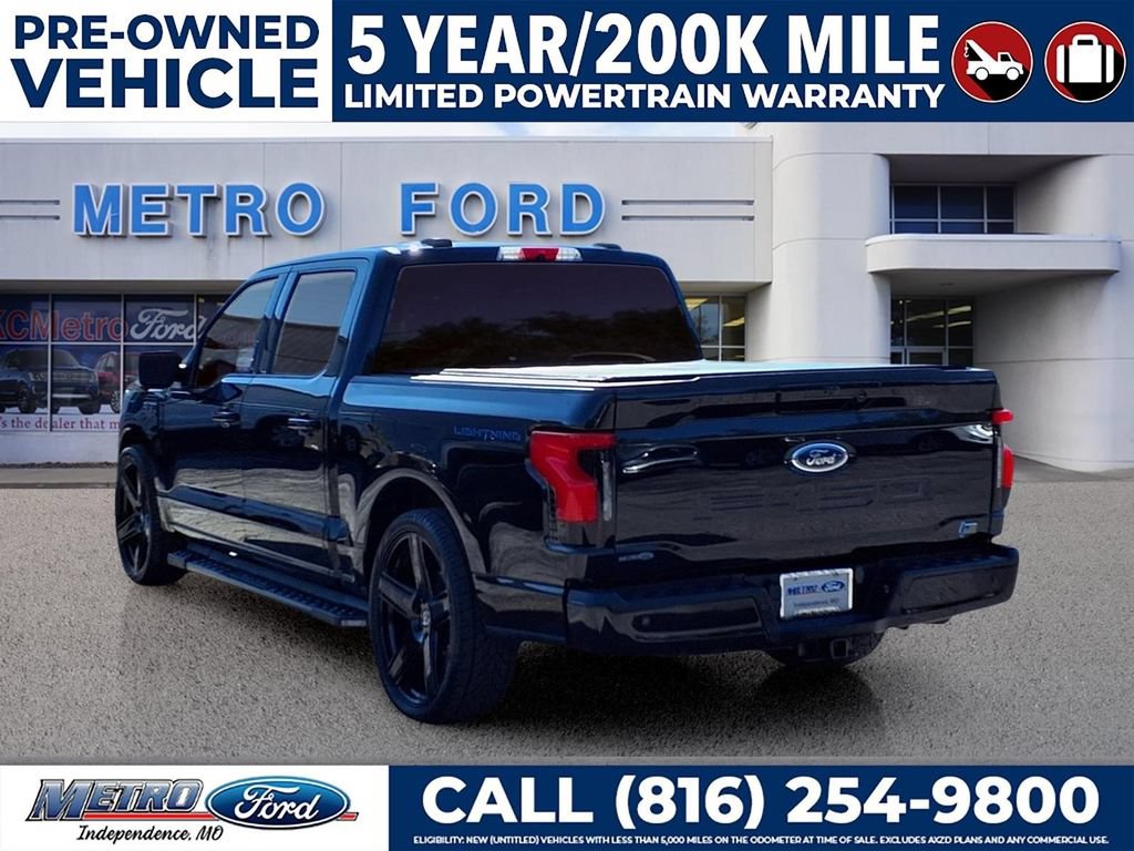 Certified 2023 Ford F150 Lightning XLT w/ Equipment Group 312A High AWD/4WD image 5
