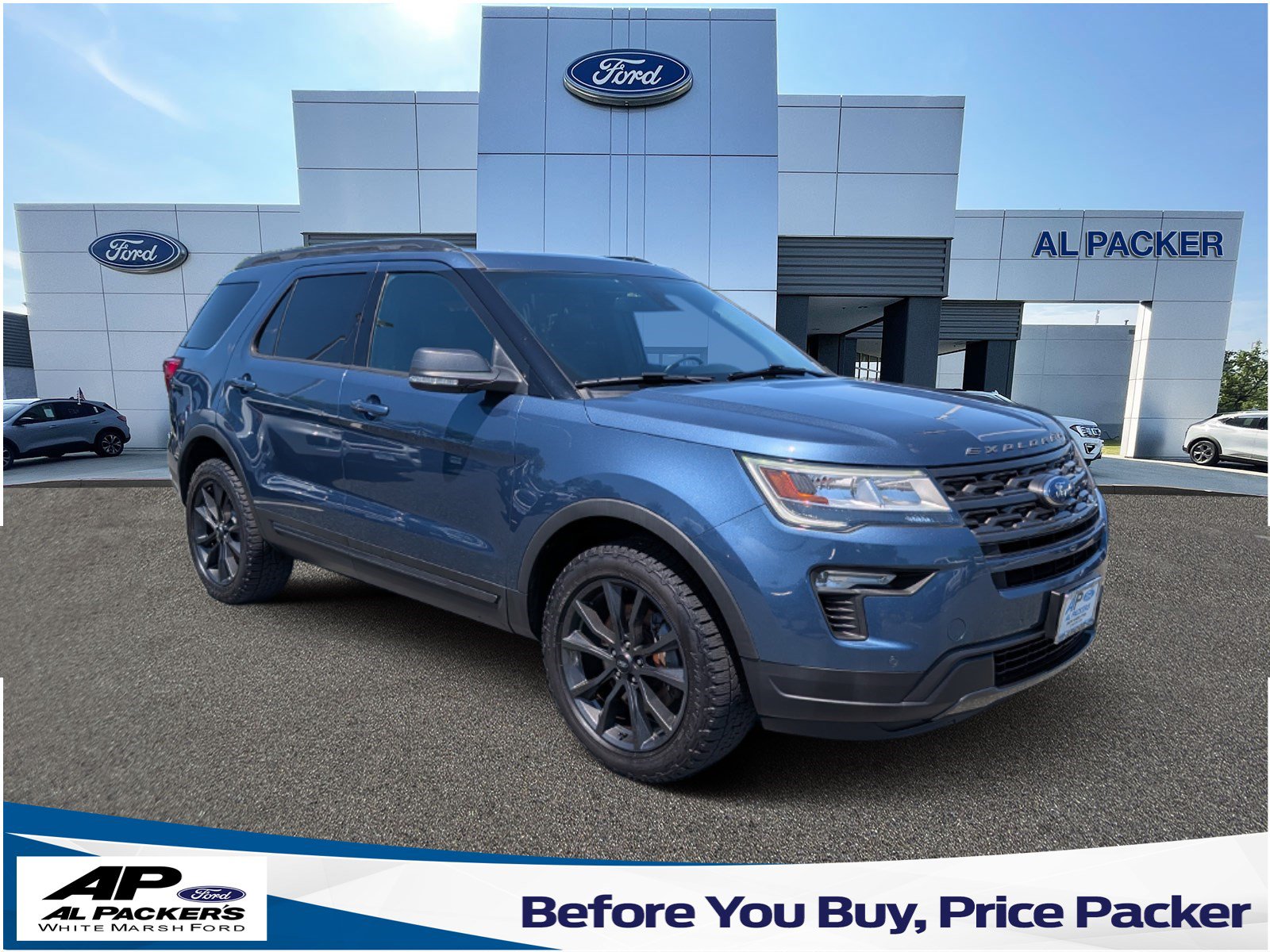 Certified 2018 Ford Explorer XLT w/ Equipment Group 202A AWD/4WD image 1