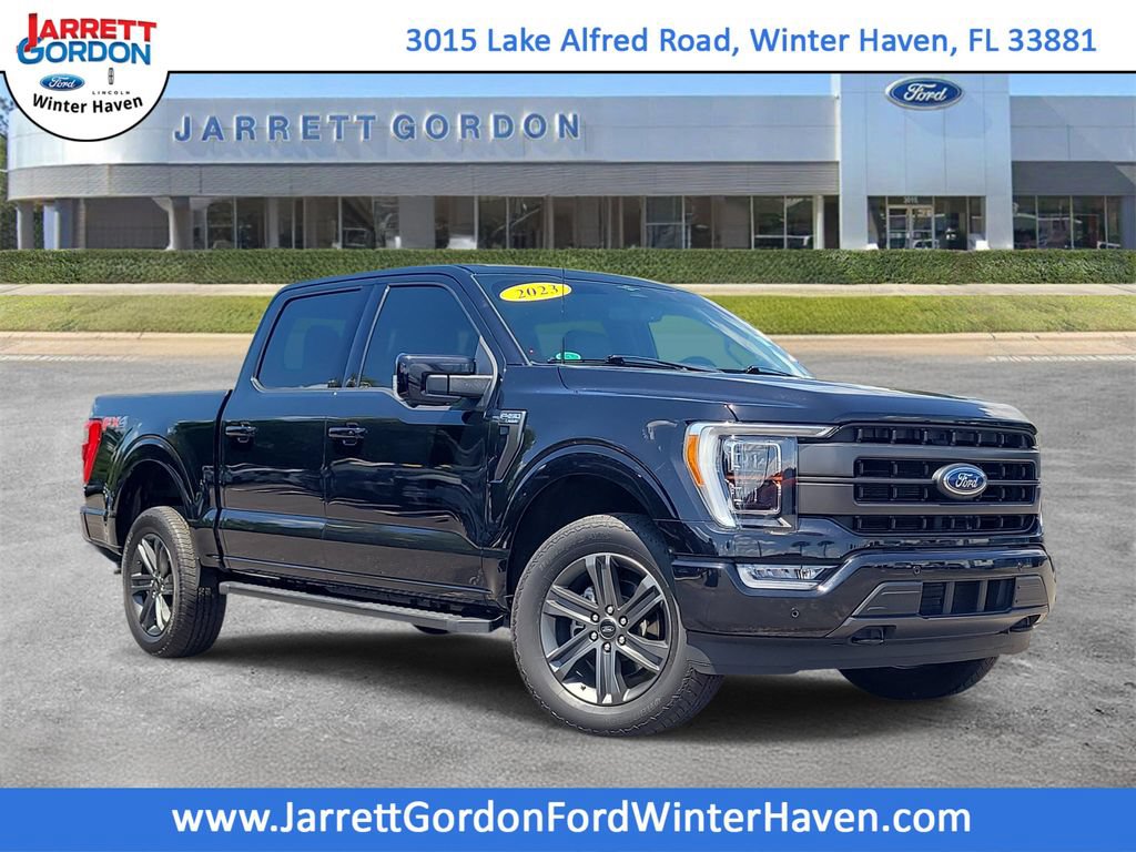 Certified 2023 Ford F150 Lariat w/ Equipment Group 502A High AWD/4WD 360° Tour