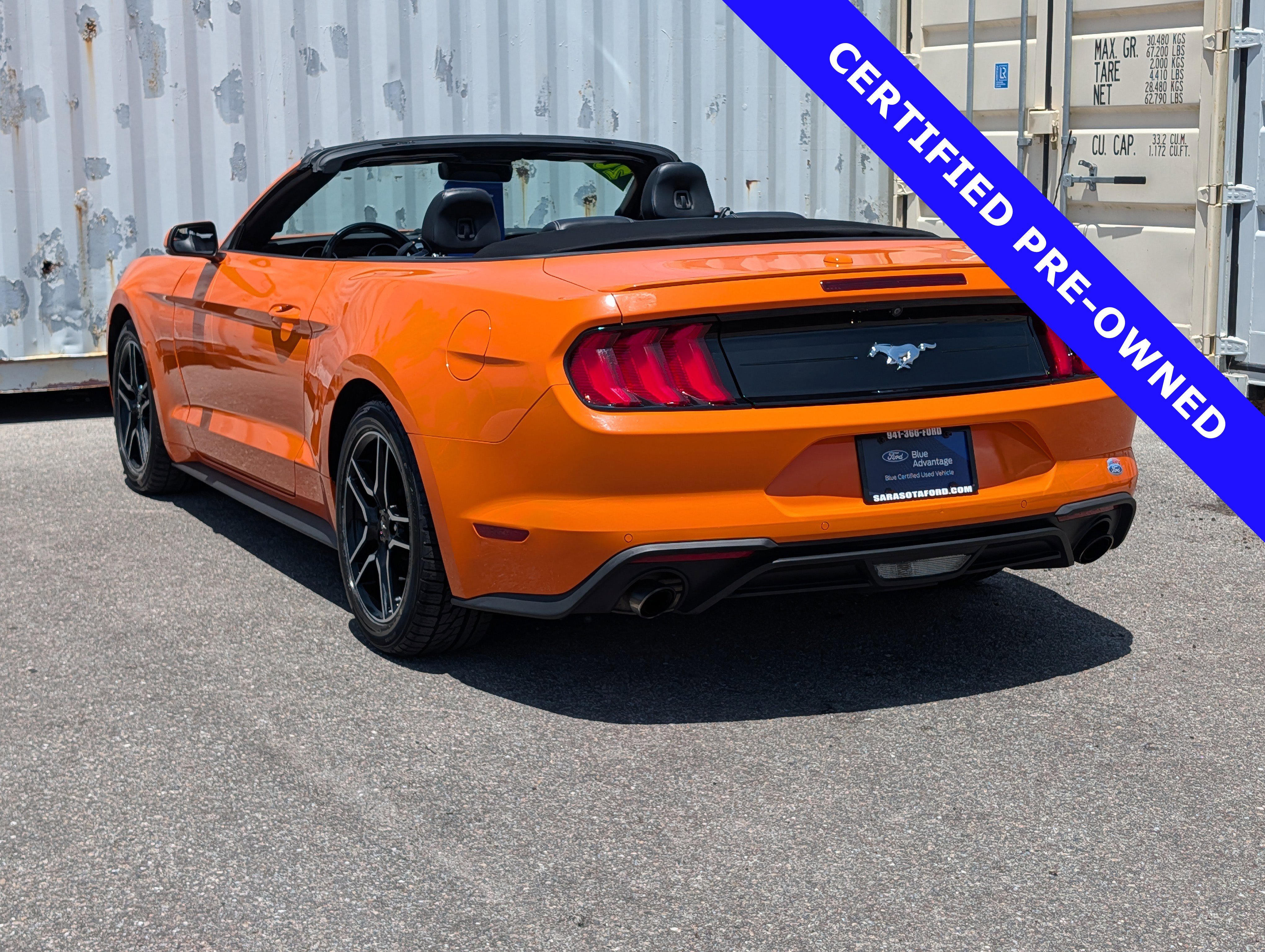 Certified 2020 Ford Mustang Premium w/ Ford Safe & Smart Package RWD image 6
