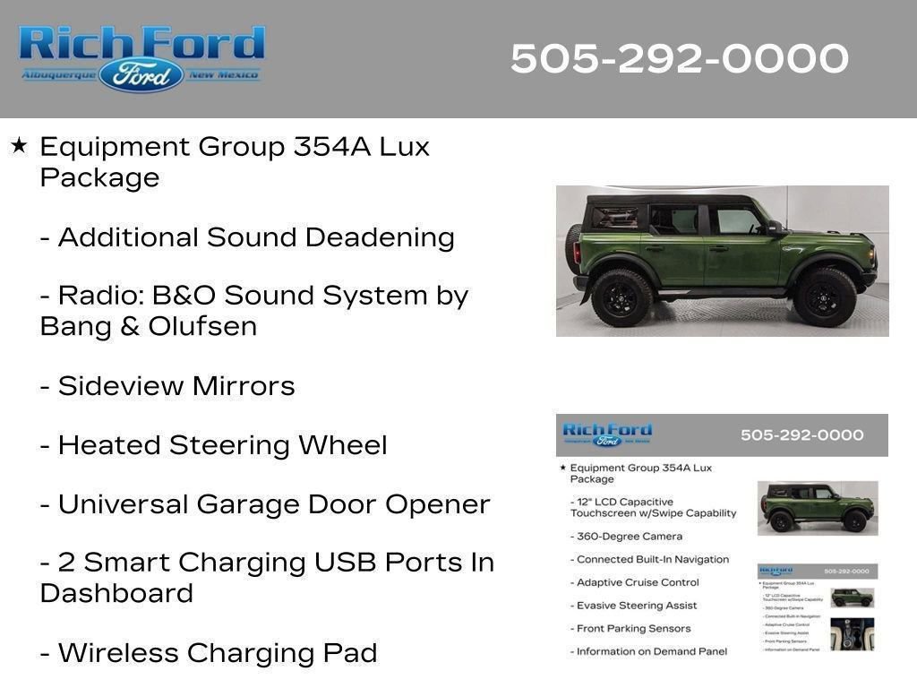 Certified 2023 Ford Bronco Wildtrak AWD/4WD image 41