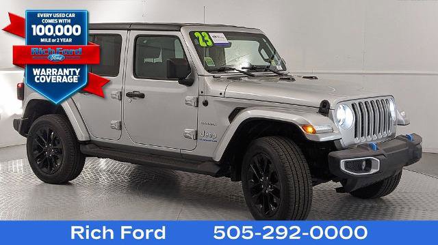 Used 2023 Jeep Wrangler Unlimited Sahara AWD/4WD image 1