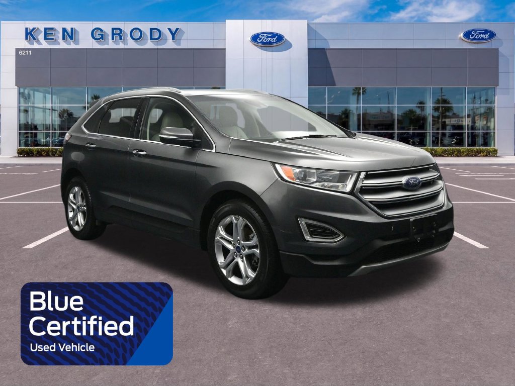 Certified 2018 Ford Edge Titanium w/ Ford Safe & Smart Package
