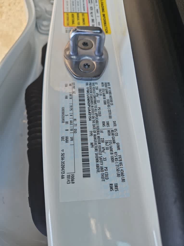 Certified 2023 Ford Escape ST-Line FWD image 21