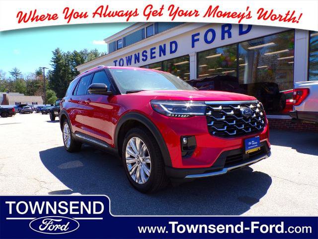 Certified 2025 Ford Explorer Platinum w/ LUX Leather Package